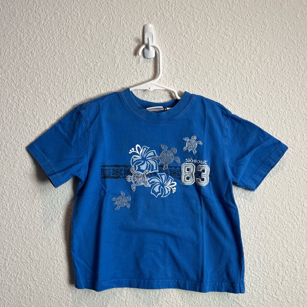 Sideout Blue Kids Graphic T-Shirt